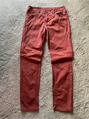WESC women’s chinos in burnt henna, W30 L32